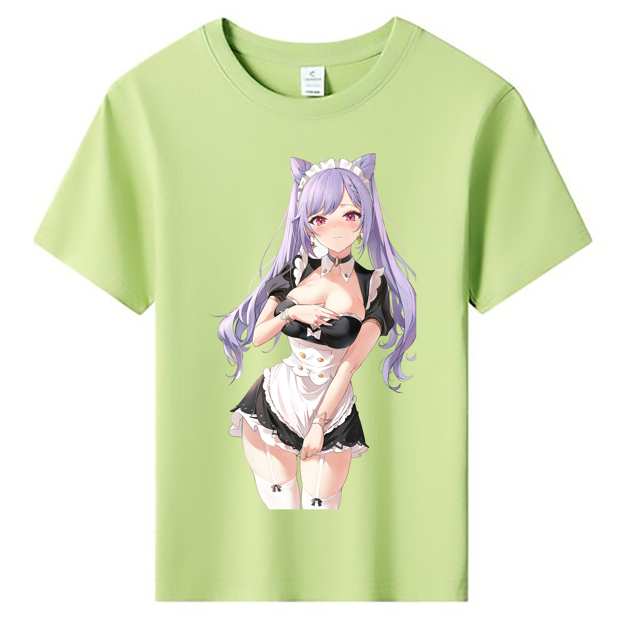 げんし神 刻晴 こくせい genshin Kokusei 綿100％キッズTシャツ（フロントプリント）